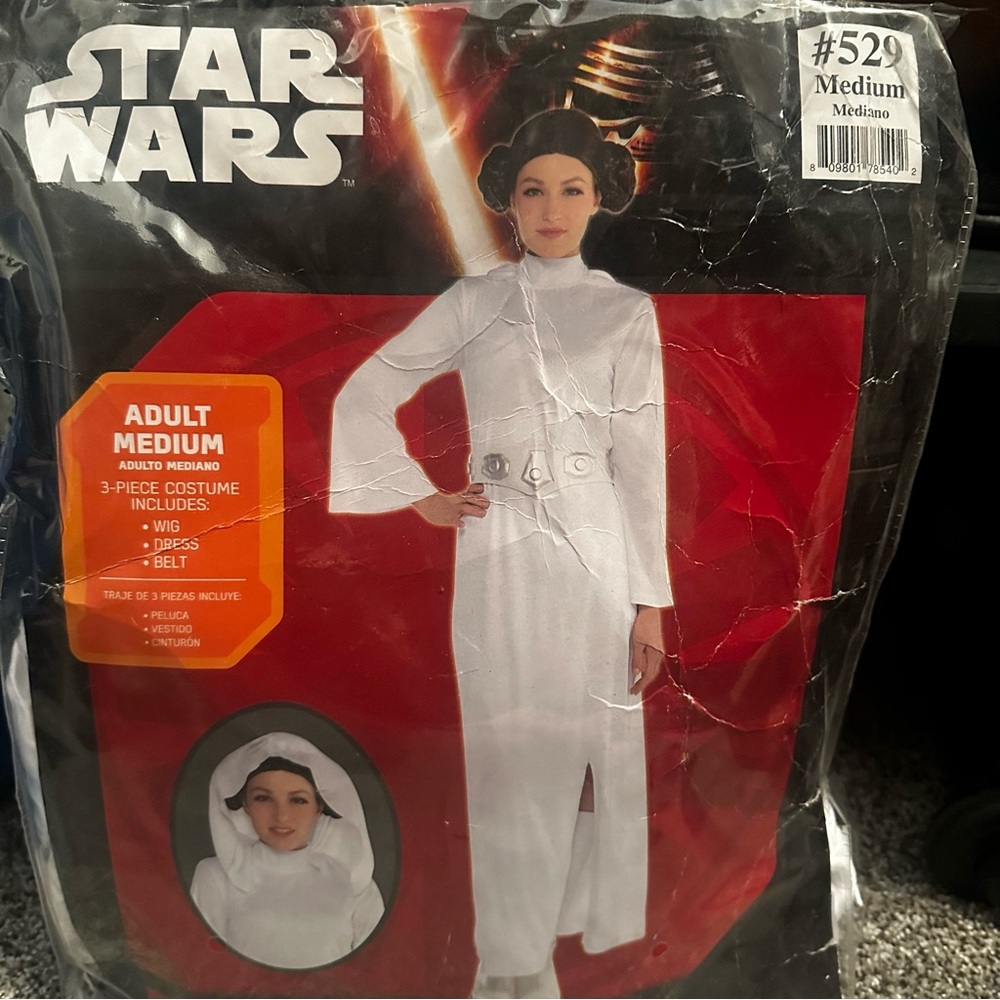 Star Wars Princess Leia costume Medium fits 6-8